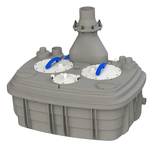 Sanicubic 2 VX - Monofaze - Tahliye İstasyonu