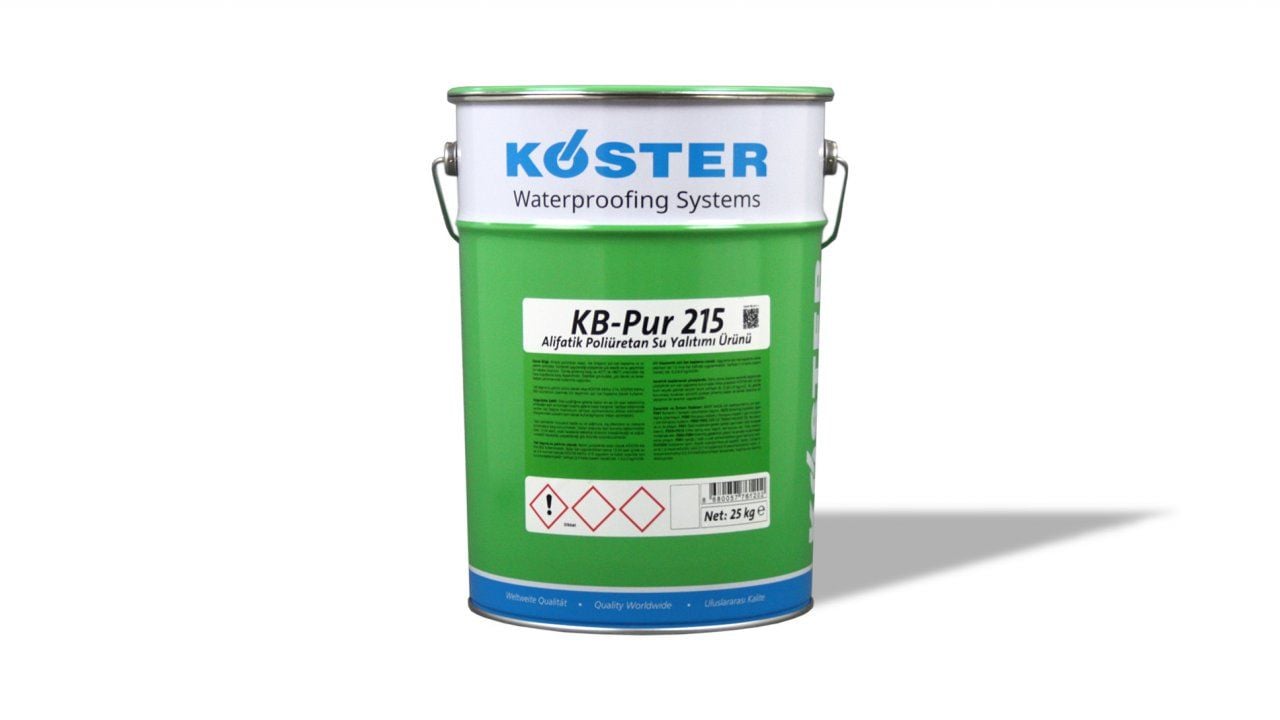KÖSTER KB-Pur 215 Alifatik Poliüretan Esaslı Su Yalıtımı