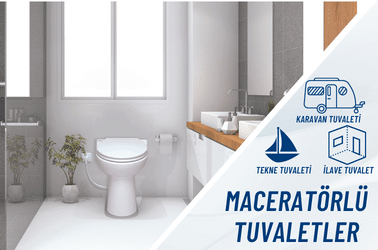 maceratörlü tuvalet