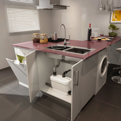 Sanivite - Gri  Su Pompası / 4 Giriş