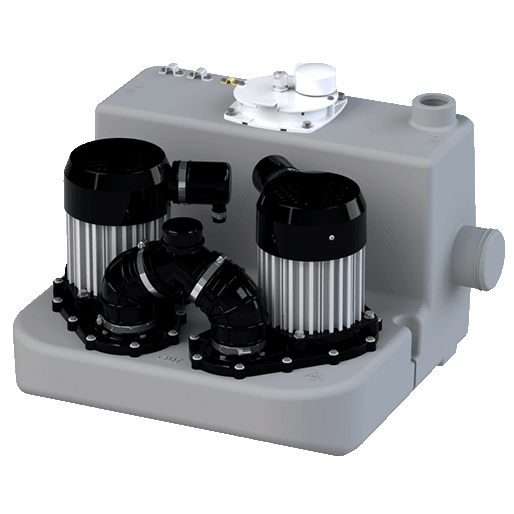 Sanicom 2 Çift Pompalı Gri Su Tahliye İstasyonu