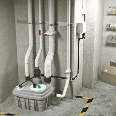 Sanicubic 1 VX Vortex Çarklı Tahliye İstasyonu