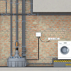 Sanicubic 2 VX - Trifaze - Tahliye İstasyonu