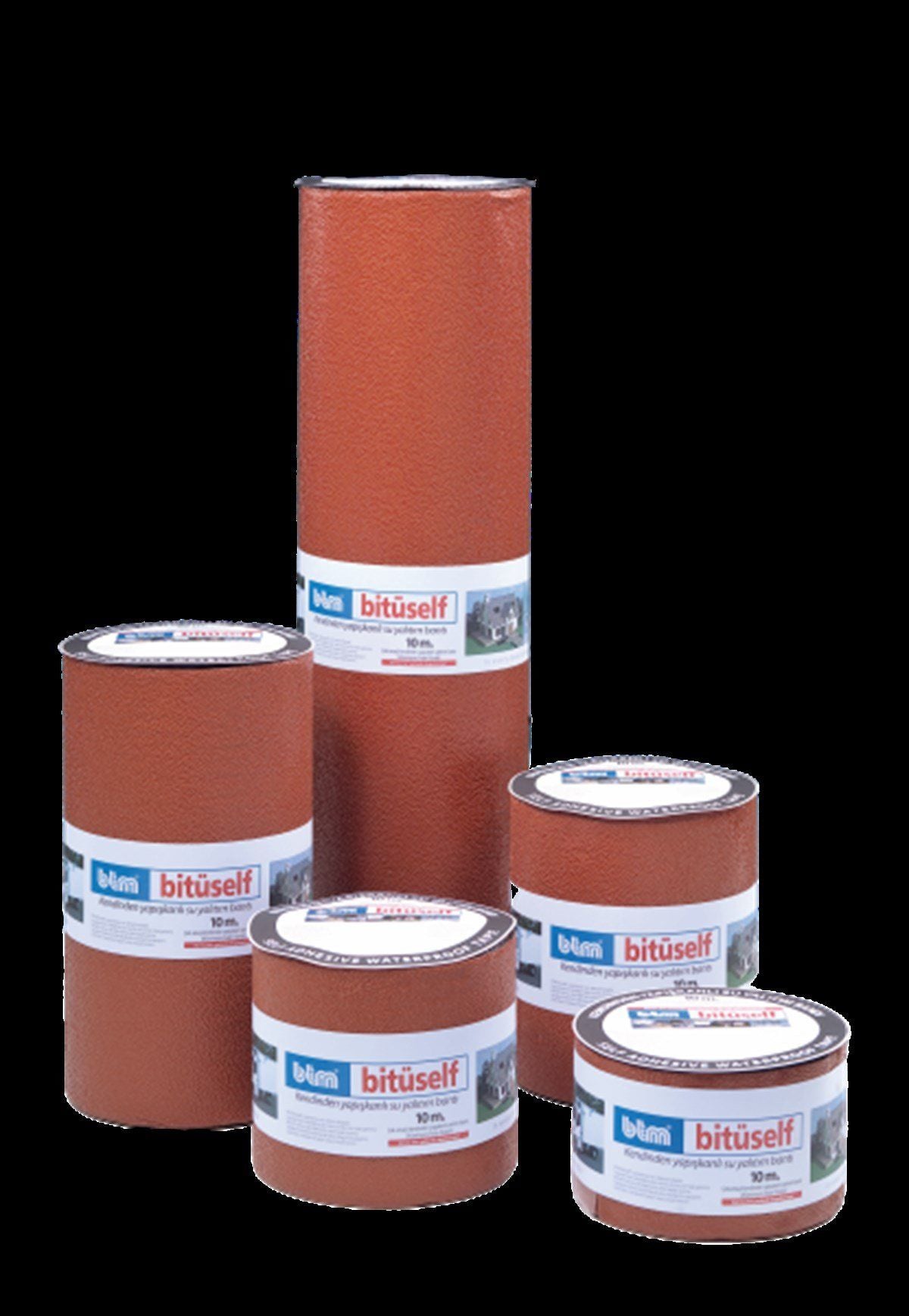 Bitüself Star Kırmızı Yapışkanlı Band 30 cm x 10 mt