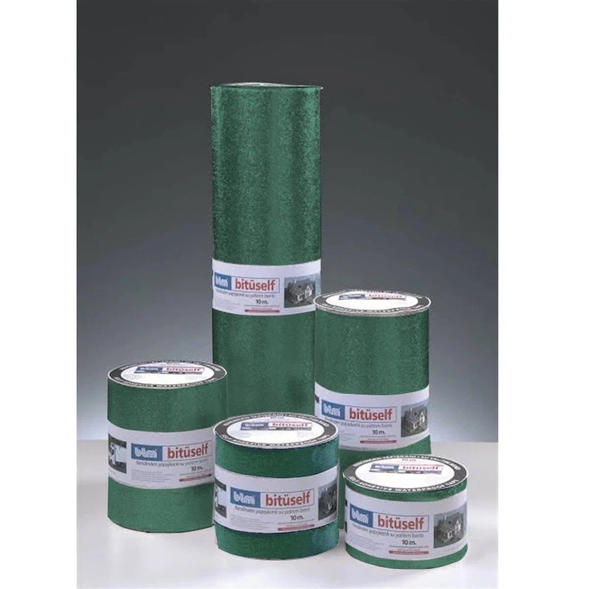 Bitüself Star Yeşil Yapışkanlı Band 10 cm x 10 mt