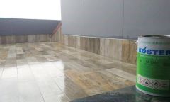 KÖSTER BK 1000 Seramik Kaplı Balkonlar için Su Yalıtımı (Şeffaf Poliüretan Esaslı)