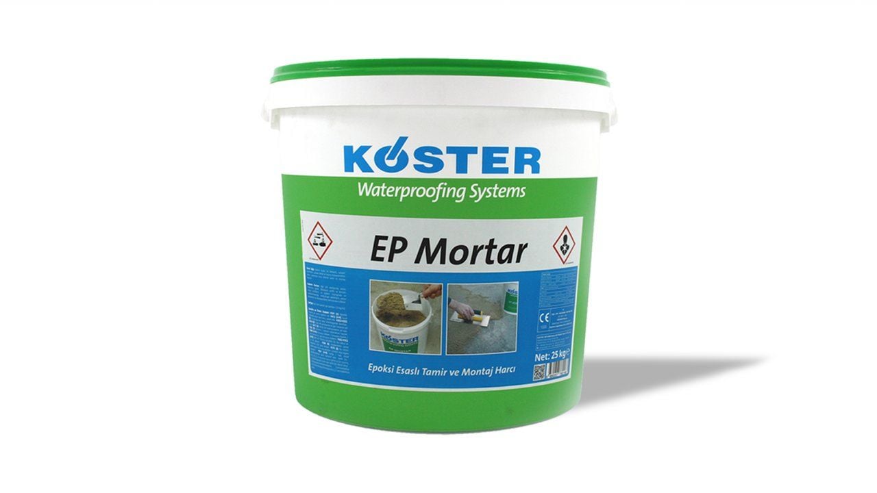 KÖSTER EP Mortar Epoksi Esaslı Tamir ve Montaj Harcı