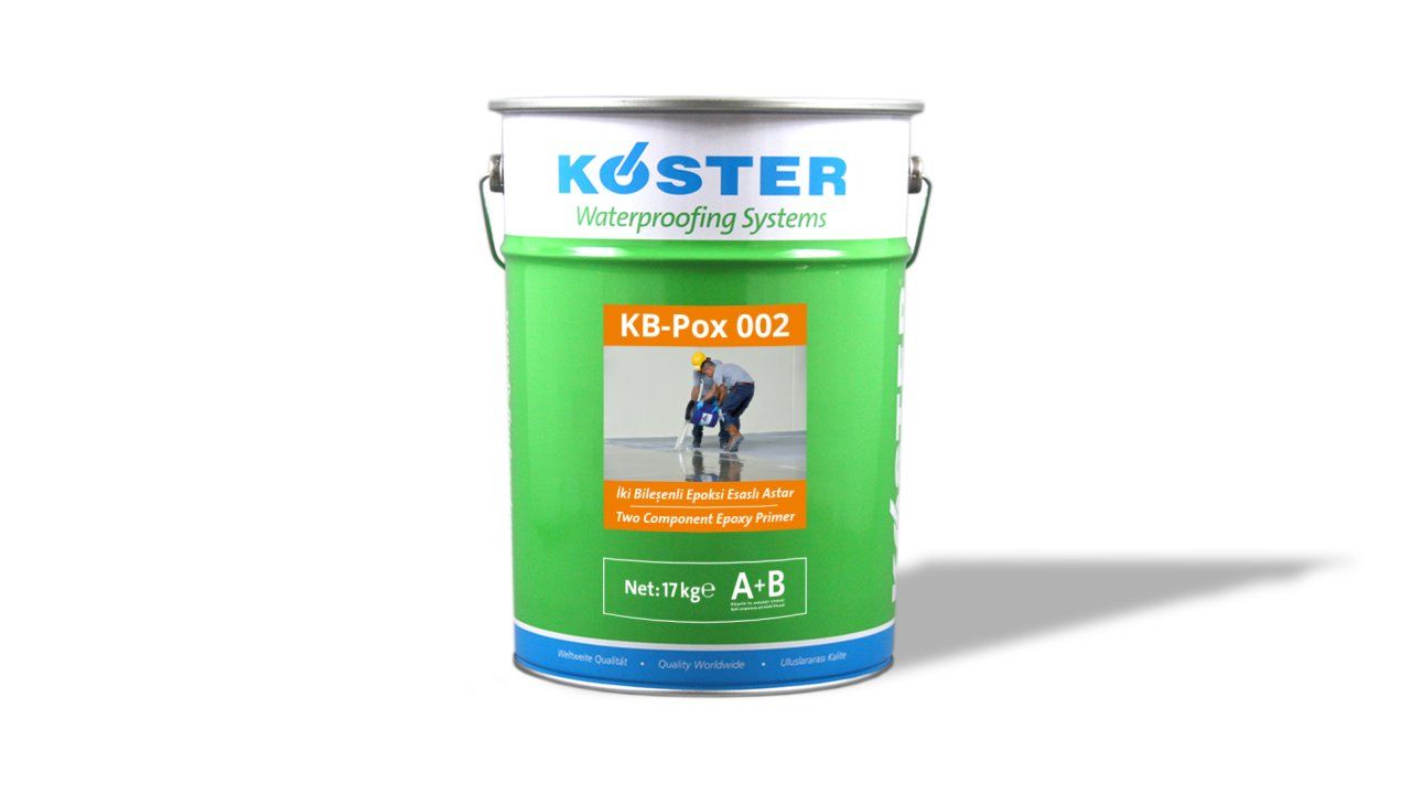 KÖSTER KB-Pox 002 Epoksi ve Poliüretan Uygulamalar için Astar