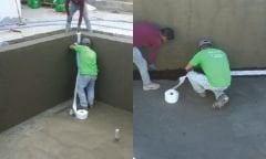 KÖSTER Super Fleece Likit Su Yalıtım Ürünleri için Takviye Keçesi 10 cm x 50mt rulo