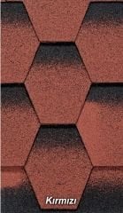 BTM Shingle Galaksi Modern Kırmızı