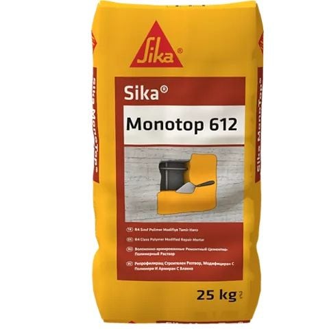 Sika Monotop 612 R4 SINIFI POLİMER MODİFİYE TAMİR HARCI
