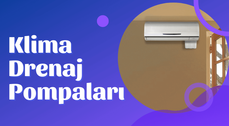 Yoğuşma suyu tahliye etmek çok kolay!